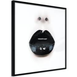 Arkiio Affisch Black Lipstick [Poster] 30x30 Poster